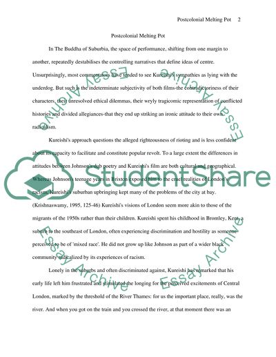 Postcolonial Melting Pot