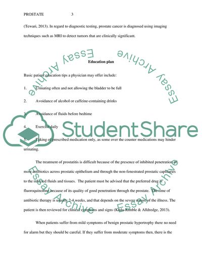 Differences of Acute Prostatitis, Benign Prostatic Hypertrophy, and Prostate Cancer