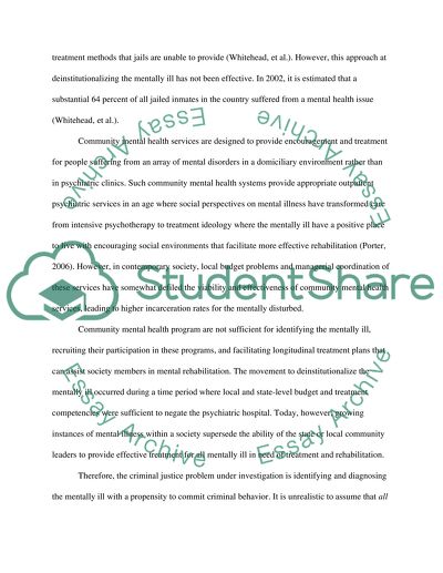 A Solution to a Contemporary Criminal Justice Issue