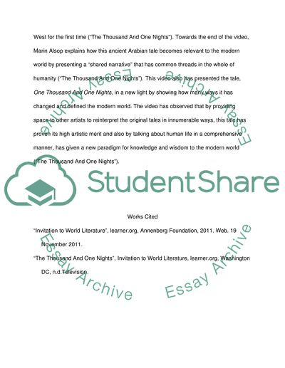 Muhsin Al Musawi and Marin Alsop in One thousand and one Nights