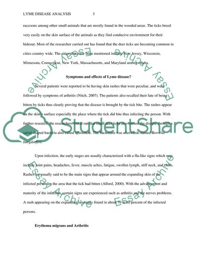 Symptoms and Effects of Lyme Disease