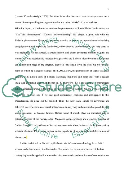 Media Empire and Cultural Entrepreneurs