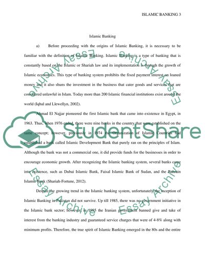 islamic banking essay