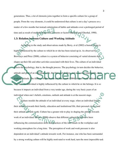 Challenges and Recommendations for Cross Cultural Working