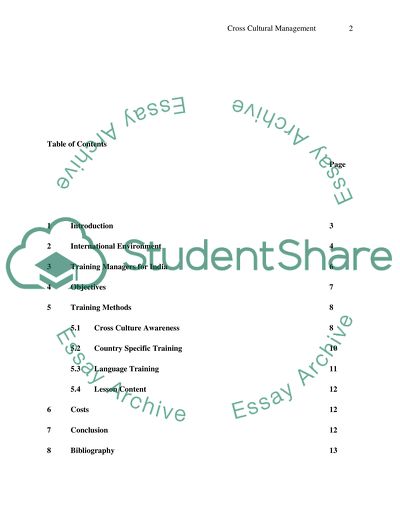Cross-Cultural Management in India