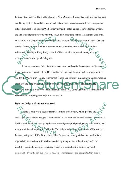 Life and Style of Frank Gehry