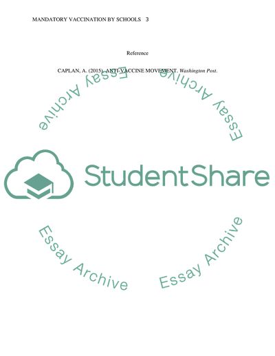 Right to Reject Vaccines