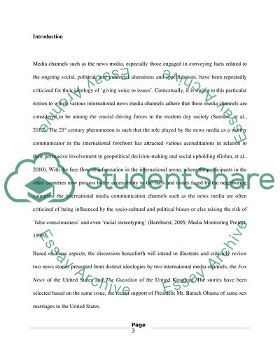 International Media Communication