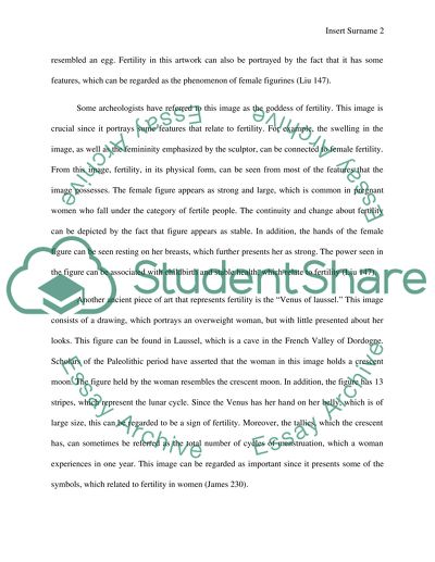 How fertility was portrayed in ancient art