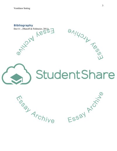 Vent settings for the non-intensivist