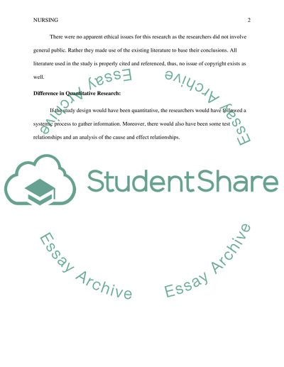 Qualitative Research Designs