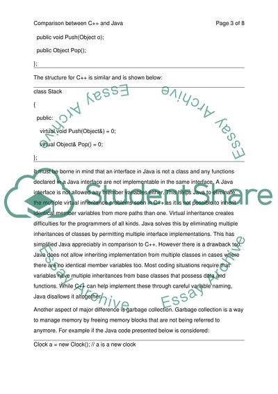 Differences in Design Objectives