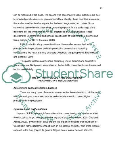 Connective Tissue Diseases
