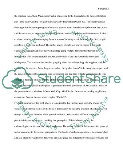 Made in Madagascar: Sapphires, Ecotourism and the Global Bazaar