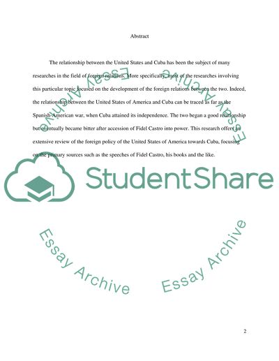 Why US foreign policy towards Cuba has not thawed since the end of the cold war