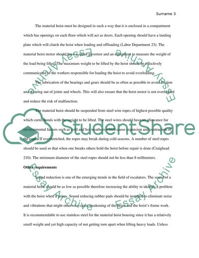 Building and construction Safety Technology