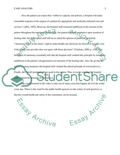 Ethical Principles in Healthcare