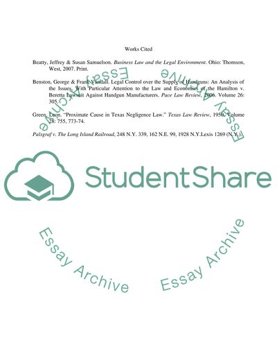 Palsgraf v. The Long Island Railroad