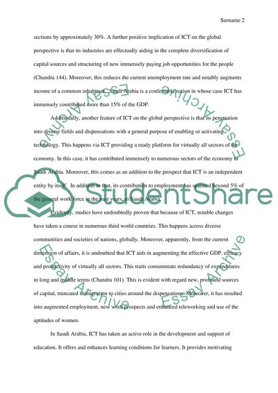 Information Technology Revolution Impact on the Third World Countries