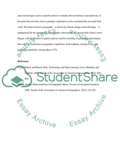 The Future of Geography