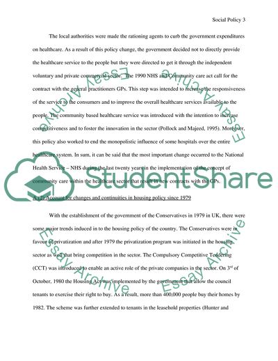 Social Policy Themes and Issues