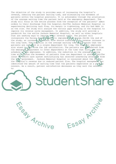 Benchmarking and Trending Health Data - Jackson Memorial Hospital in Miami