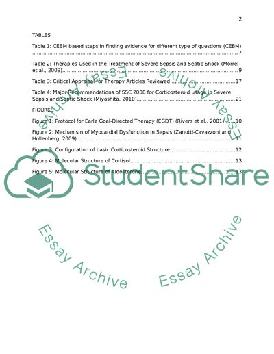 Steroid Therapy Issues