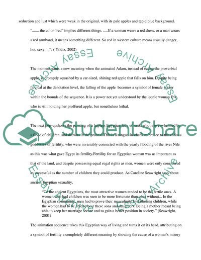 Analyse the opening sequence of desperate housewives