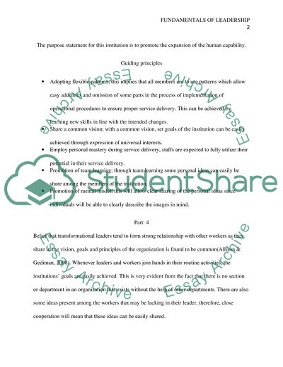 Read the papers about senge and answer part 3 and 4