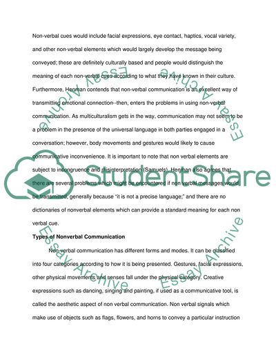 How Non-Verbal Communication Can be Misunderstood