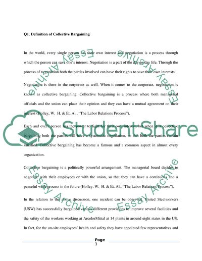 Collective Bargaining