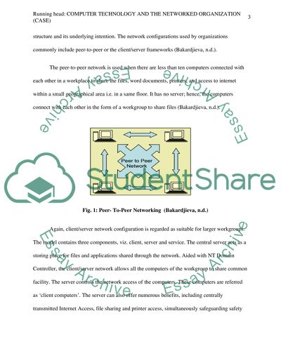 Computer Technology and the Networked Organization