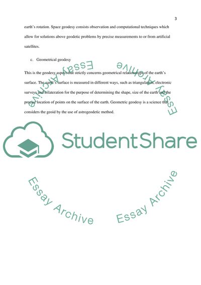 Physical and Space Geodesy