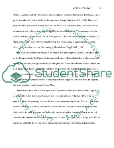 History of Economic Thought