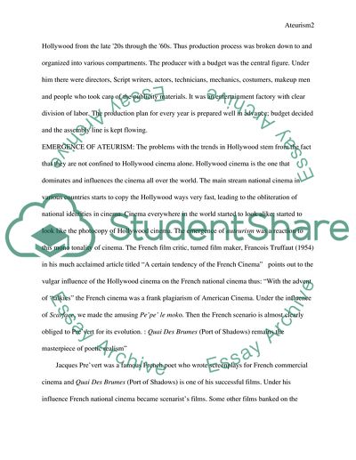 How Useful Is the Concept of the Auteur in the Context of Post-War European Cinema