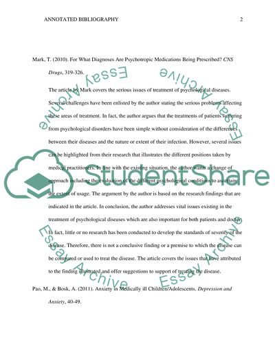 Anxiety in Medically Ill Children