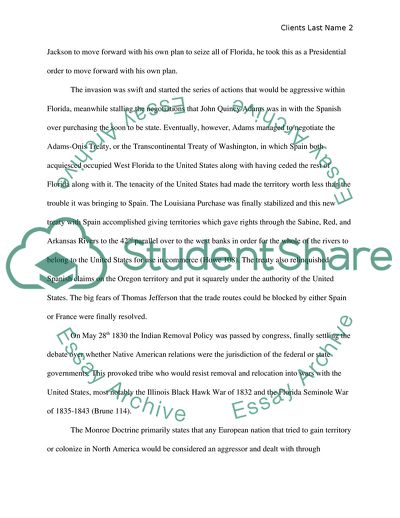 The 1846 Invasion into Mexico by the U. S.: The Political and Economic Forces that Brought about the Invasion