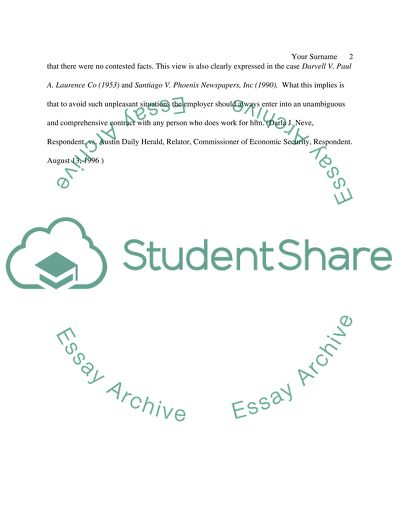 Legal Briefing Cases