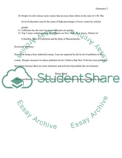 The Top Polluter in the United States