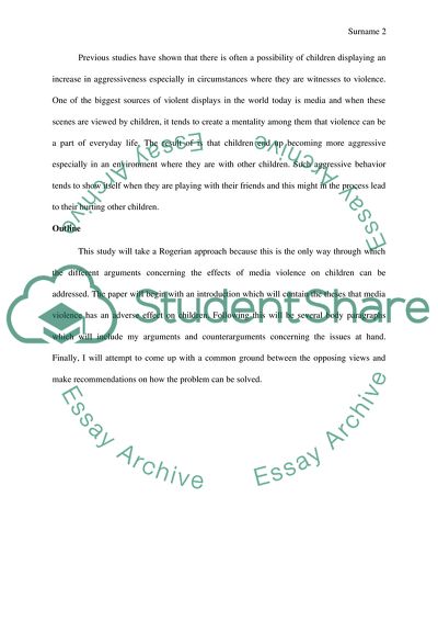 Media Violence Effect on Children