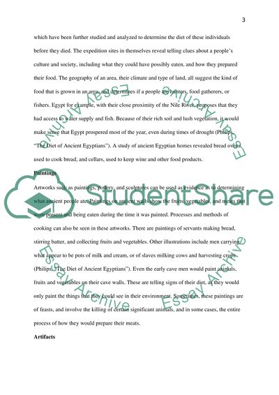 Describe the various ways of learning about ancient diets and how it relates to peoples lifestyles