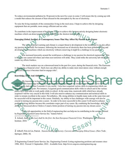 Whole life paper. Electricl engineer