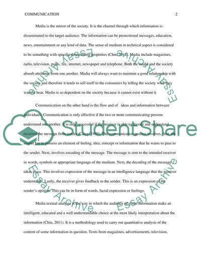 Media as the Mirror of the Society