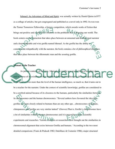 Ishmael - An Adventure of Mind and Spirit