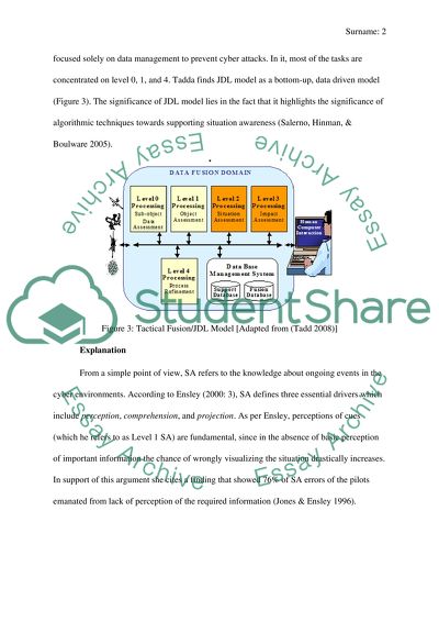 Enhancing Cyber Situational Awareness through Active Defence