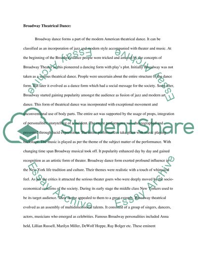 American Theatrical Dance