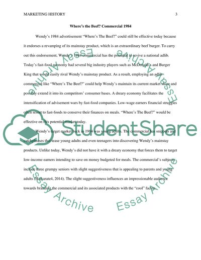 Marketing History of the NYC Commercial