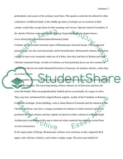 Specific Aspects of the Spanish Monastery