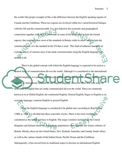 A Variety of English Can Never Be a Truly Neutral Means of Communication