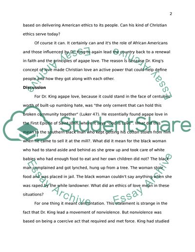 African American politicians:Martin Luther King